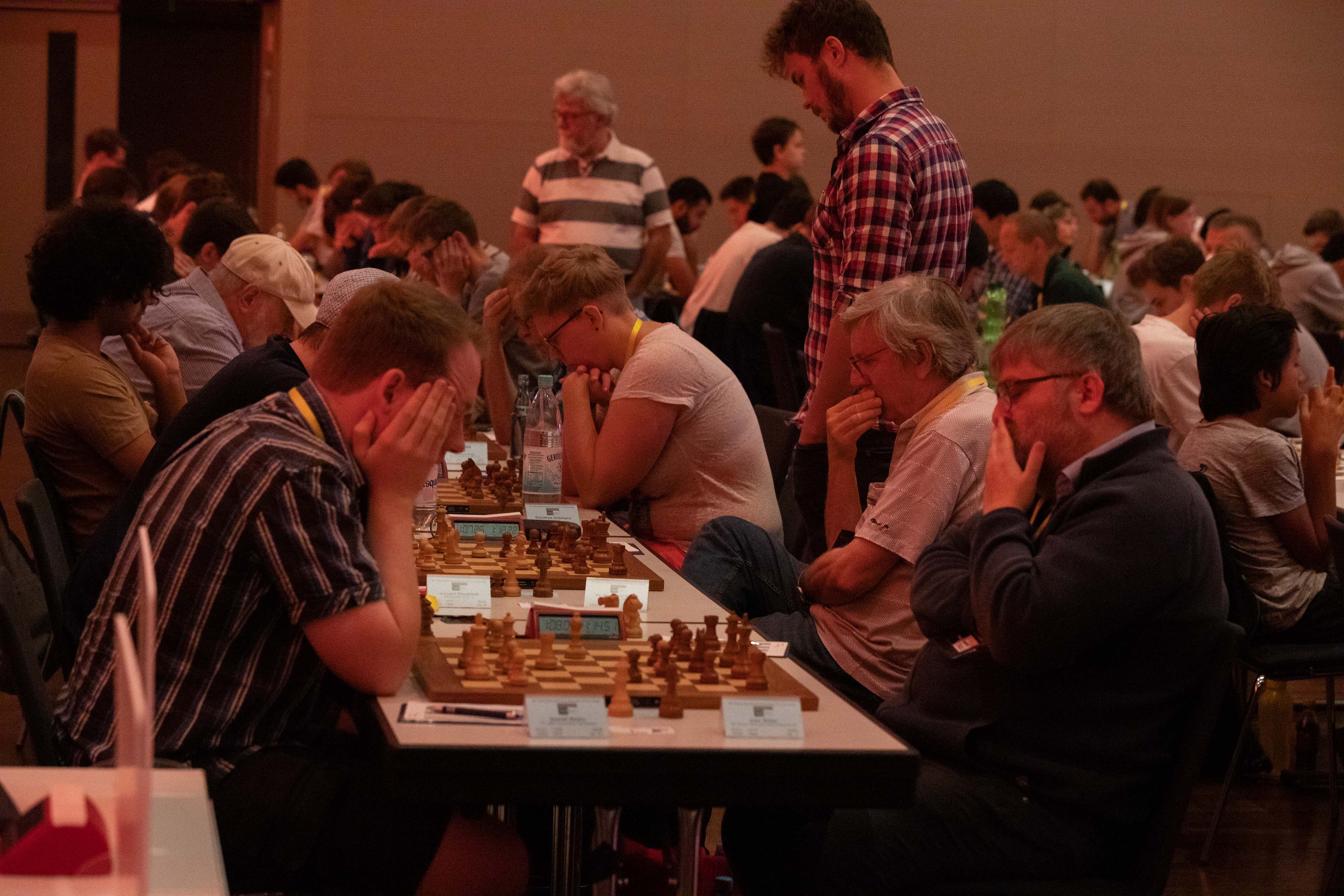 12 players in the Sparkassen Open B with 100%