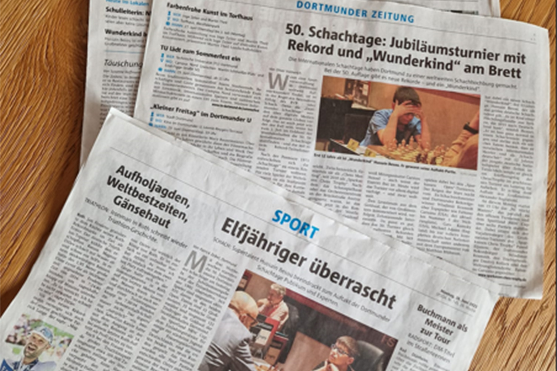 Internationale Dortmunder Schachtage in der Presse